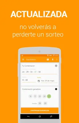 Escáner para resultados de Loterías y Apuestas android App screenshot 0