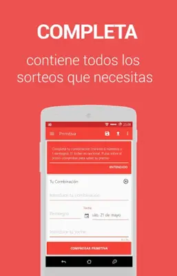 Escáner para resultados de Loterías y Apuestas android App screenshot 1